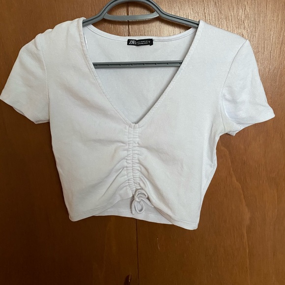 A plain white Corp top - Picture 2 of 2